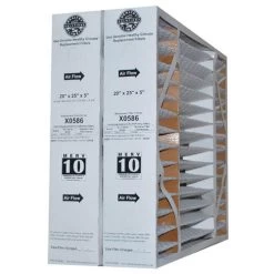 X0586 - 2 PACK - Filter Media MERV 10 20X25X5