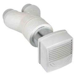 Y3813 - 5" Dual Hood Intake/Exhaust